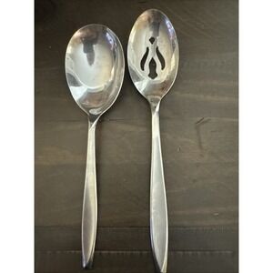 Insico International Silver Nassau (Stainless) Flatware Serving Set-2 Spoons